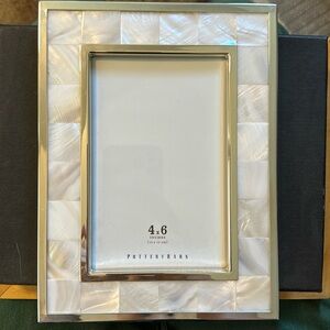 Mother of pearl Pottery Barn picture frame